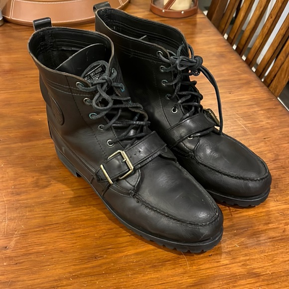 Polo Ralph Lauren Sportsman Dry Goods Country Cookie Ranger Boots Vintage Men 12 - Picture 2 of 15